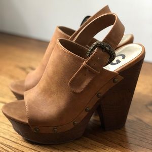 G by Guess heels - size 7